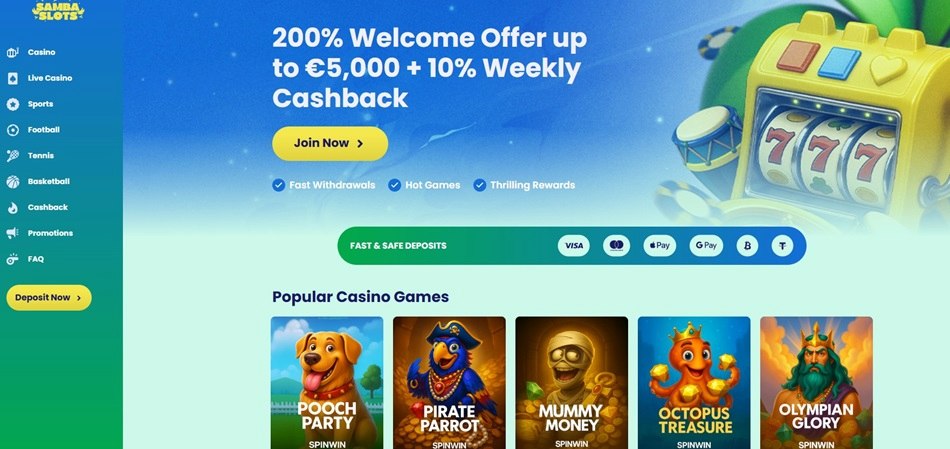 Samba slots